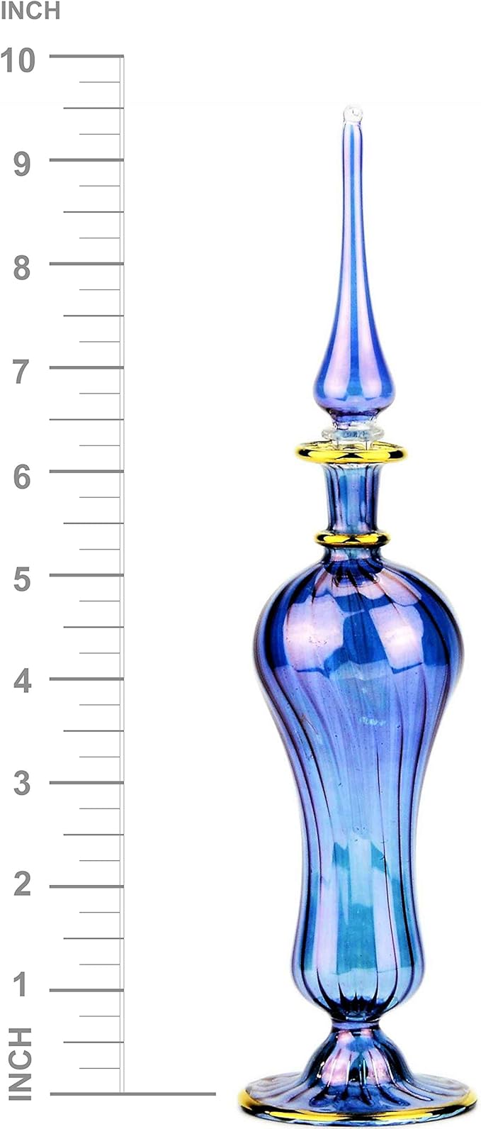 Blue Egypt Glass Bottle