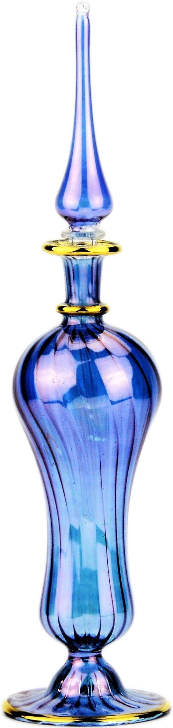 Blue Egypt Glass Bottle