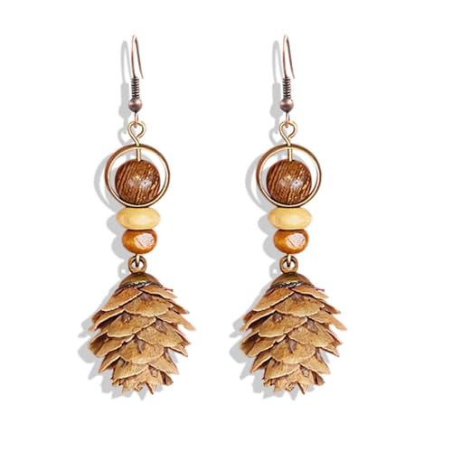 Back To Nature Pinecone Earrings