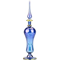 Blue Egypt Glass Bottle